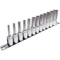 External TORX&reg; Socket Set, 12 Pcs, 3/8" Drive Size, Deep Industrial Sales