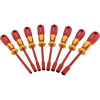 Metric Insulated Nut Driver Set, 1000 V, 8 Pcs Industrial Sales