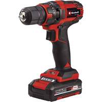 Cordless Drill/Driver Kit, Lithium-Ion, 18 V, 3/8" Chuck, 310 in-lbs Torque Industrial Sales
