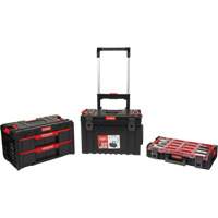 Ensemble de d&eacute;part roulant de coffres &agrave; outils Arx de 3 morceaux, 25-1/5" x 19" x 42-2/5", Noir Industrial Sales