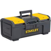 Toolbox, 16" W x Black/Yellow Industrial Sales