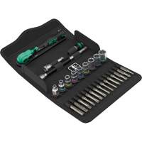 Jeu de cl&eacute; &agrave; cliquet SA 15 Zyklop Comfort avec levier dinversion, 28 Mcx, Prise de 1/4" Industrial Sales