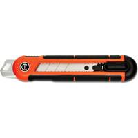 25mm Snap Off Blade Retractable Knife, Steel, Plastic Handle Industrial Sales