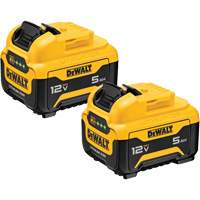Max* Battery Packs, Lithium-Ion, 12 V, 5 Ah Industrial Sales