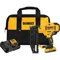 Ensemble de cloueuse droite sans fil pour la finition de cal 16 XR, 20 V, Lithium-ion Industrial Sales