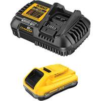 XR POWERPACK Battery & Charger Kit, Lithium-Ion, 20 V, 4 Ah Industrial Sales