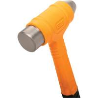 Dead Blow Ball Pein Hammer, 24 oz., Smooth Grip, 12-3/5" L Industrial Sales