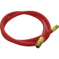 Tuyau de raccordement pour d&eacute;vidoir de tuyau, Air, Caoutchouc EDPM, 1/2" dia. x 5', 300 psi, 1/2 NPT Industrial Sales