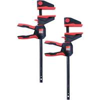 Ensemble de serre-joints &agrave; g&acirc;chette pour barres &agrave; une main avec poign&eacute;e rotative &agrave; 360°, 12" (304,8 mm) Industrial Sales