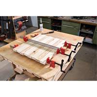 Serre-joint &agrave; barre d'acier &agrave; profil en I robuste, 36" (914,4 mm) capacit&eacute;, 2" (50,8 mm) profondeur Industrial Sales
