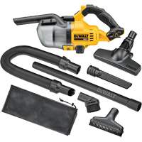 Aspirateur &agrave; main sans fil pour d&eacute;chets secs, 20 V, Capacit&eacute; 0,18 gal Industrial Sales
