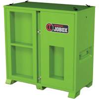 Onsite PPE Storage Cabinet, Steel, High-Visibility Lime Green Industrial Sales