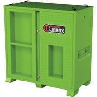 Ventilated Onsite PPE Storage Cabinet, Steel, High-Visibility Lime Green Industrial Sales