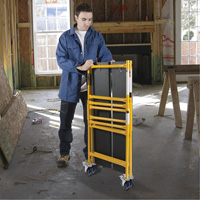 Ensemble de petit &eacute;chafaudage de base de 4' Jobsite Series, Cadre Acier, 41" p x 45-3/4" h Industrial Sales