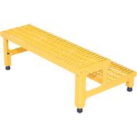 Adjustable Step-Mate Stand, 2 Step(s), 36-3/16" W x 22-7/8" L x 15-1/4" H, 500 lbs. Capacity Industrial Sales