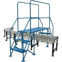 Crossover Ladder, 35-1/2" Overall Span, 31-1/2" H x 22" D, 22" Step Width Industrial Sales