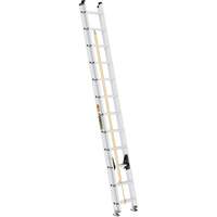 Jobsite Series Extension Ladder, 250 lbs. Cap., 24' H, Grade 1 Industrial Sales