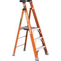 Safespace Platform Step Ladder, 3', 300 lbs. Cap. Industrial Sales