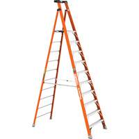 Safespace Platform Step Ladder, 10', 300 lbs. Cap. Industrial Sales