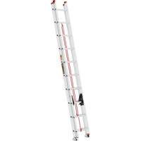 Jobsite Series Extension Ladder, 200 lbs. Cap., 20' H, Grade 3 Industrial Sales