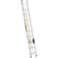 Jobsite Series Extension Ladder, 225 lbs. Cap., 20' H, Grade 2 Industrial Sales