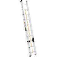 Jobsite Series Extension Ladder, 225 lbs. Cap., 32' H, Grade 1 Industrial Sales