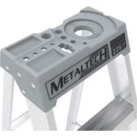 Step Ladder with Paint Tray, 10', Aluminum, 225 lbs. Capacity, Type 2 Industrial Sales