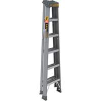 Step Ladder, 6', Fibreglass, 225 lbs. Capacity, Type 2 Industrial Sales