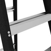 Step Ladder with Paint Tray, 10', Fibreglass, 250 lbs. Capacity, Type 1 Industrial Sales