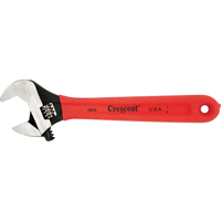 Crescent Adjustable Wrenches, 8" L, 1-1/8" Max Width, Black Industrial Sales