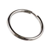 Split Ring, 10.87 mm, Zinc Plated Industrial Sales