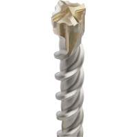 MX4 4-Cutter SDS-Plus Rotary Hammer Drill Bit, 1", SDS-Plus Shank, Carbide Industrial Sales