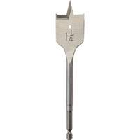 M&egrave;che plate, Diam&egrave;tre de 1-1/4", Tige 1/4" hex, Longeur de 6" Industrial Sales