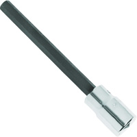 Douille &agrave; embout tr&egrave;s long, Hexagonale, 1/4" x 4-5/8" lo, Prise Prise carr&eacute;e 1/2" Industrial Sales
