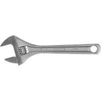 Adjustable Wrench, 6" L, Plain Industrial Sales