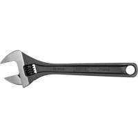 Adjustable Wrench, 10" L, Black Oxide Industrial Sales
