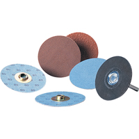 Disque &agrave; changement rapide Standard Abrasives, 3" dia., Grain P240, Oxyde d'aluminium Industrial Sales