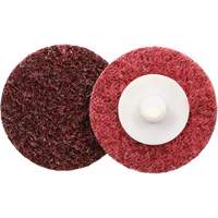 Disque de conditionnement de surface &agrave; remplacement rapide Standard Abrasives, 2" dia., Grain Moyen, Oxyde d'aluminium Industrial Sales