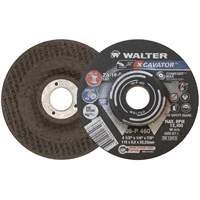 Meule XCAVATOR, 4-1/2" x 1/4", Arbre 7/8", Zirconium, Type 27 Industrial Sales