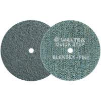 Disque de pr&eacute;paration de surface QUICK-STEP BLENDEX, 5" dia., Grain Fin, Oxyde d'aluminium Industrial Sales