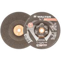 Disque de meulage et tronçonnage HP, 6" x 1/8", Arbre 5/8"-11, Oxyde d'aluminium, Type 27 Industrial Sales