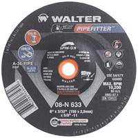Meule PIPEFITTER, 6" x 3/32", Oxyde d'aluminium, Type 27 Industrial Sales