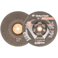 Disque de meulage et tronçonnage HP, 6" x 1/4", Arbre 5/8"-11, Oxyde d'aluminium, Type 27 Industrial Sales