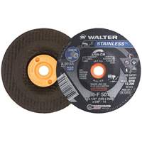 STAINLESS Grinding Wheel, 5" x 1/4", 5/8"-11 Arbor, Aluminum Oxide, Type 28S Industrial Sales