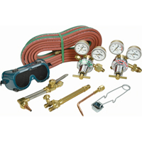 Ensemble de soudage au gaz Uniweld All American, Coupe jusqu'&agrave; 1/2" Industrial Sales