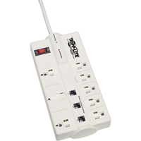 Protect-It Surge Suppressors, 8 Outlets, 2160, 1800 W, 8' Cord Industrial Sales