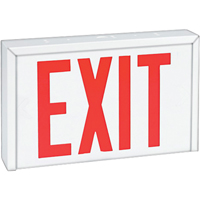 Stella Exit Signs - Exit, LED, 12" L x 12" W, English Industrial Sales