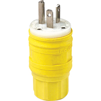 Pris &agrave; lames droites &eacute;tanche Wetguard, Plastique, 20 A, 250 V Industrial Sales