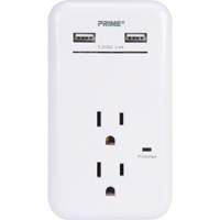 Prime&reg; USB Charger with Surge Protector Industrial Sales