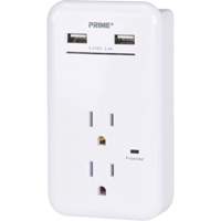 Prime&reg; USB Charger with Surge Protector Industrial Sales